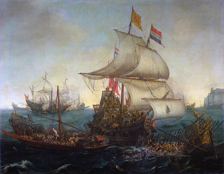 771px-Vroom_Hendrick_Cornelisz_Dutch_Ships_Ramming_Spanish_Galleys_off_the_Flemish_Coast_in_October_1602.jpg
